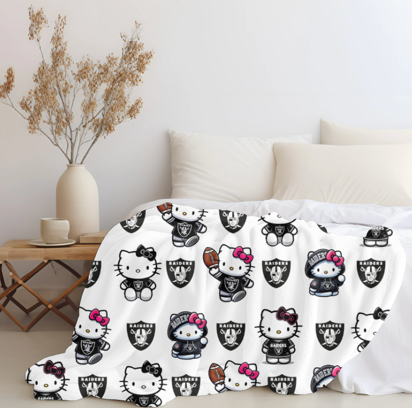 Raiders x HK Plush Blanket