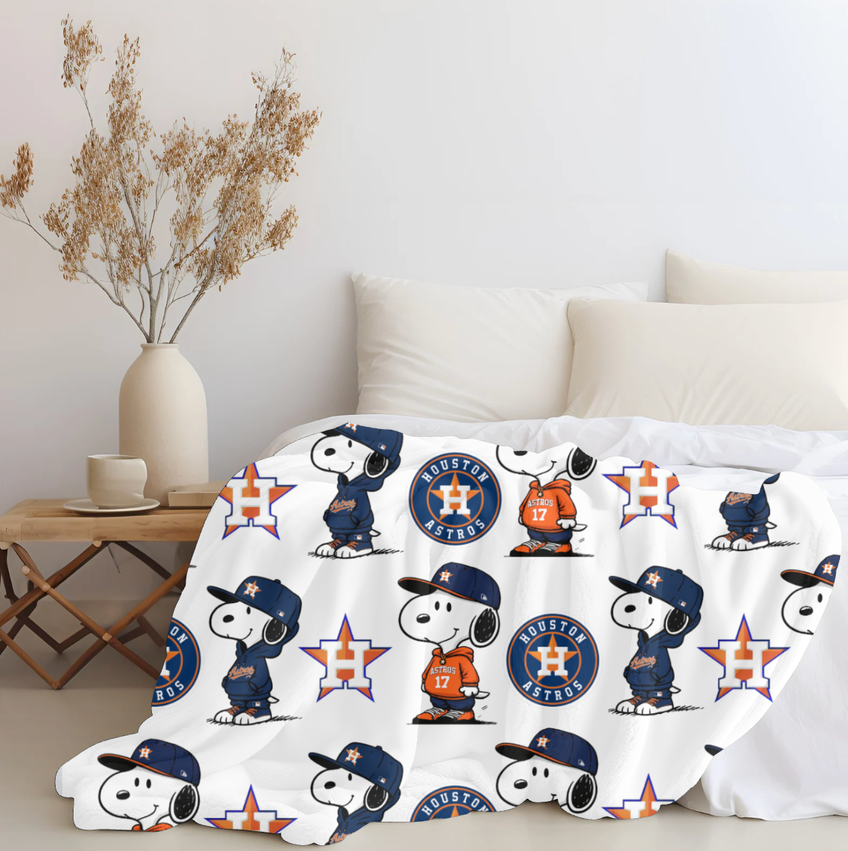 Astros x Snoop Plush Blanket