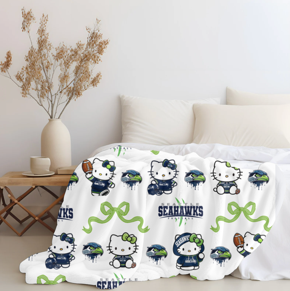 Seattle Seahawks x HK Plush Blanket