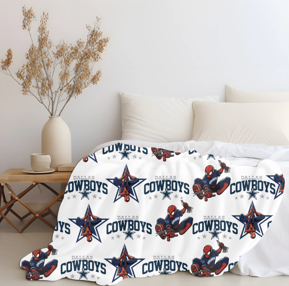 Cowboy x Spidey Plush Blanket