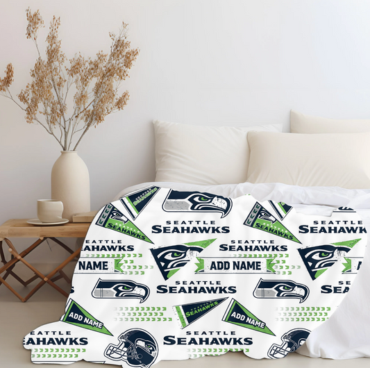 Custom Hawk Snuggle Blanket