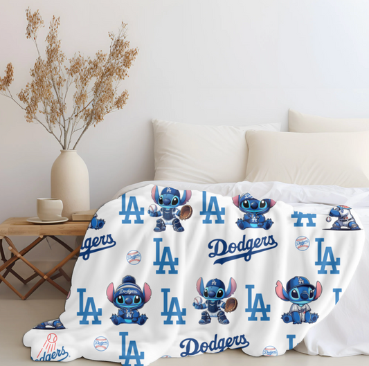 Los Angeles x Stitch Plush Blanket