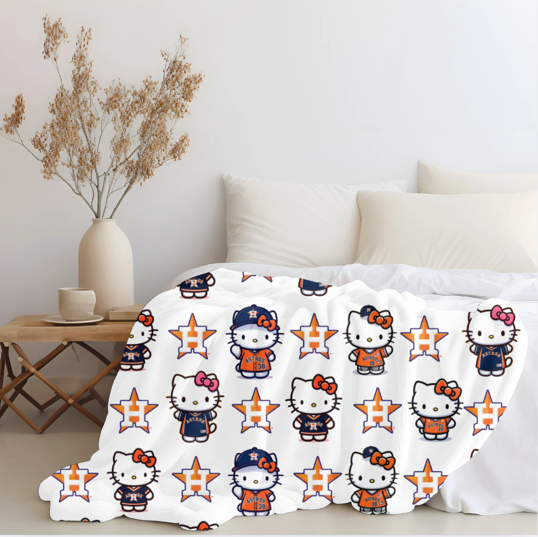 Astros x HK Plush blanket