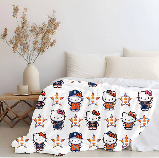 Astros x HK Plush blanket