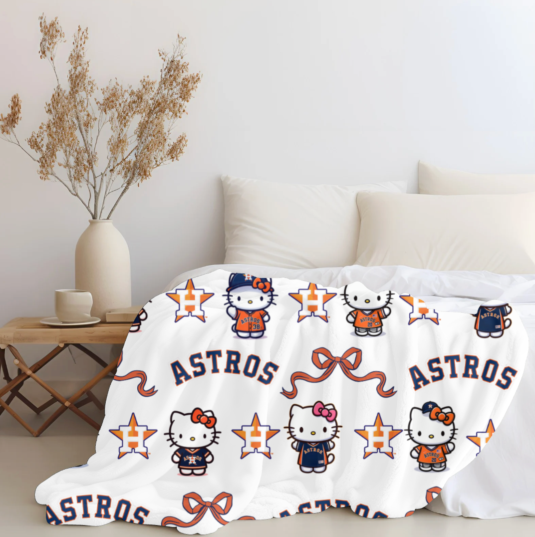 Astros x HK Plush blanket