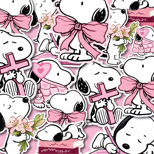 Snoopy’s Sunday Best - Custom Sticker Set