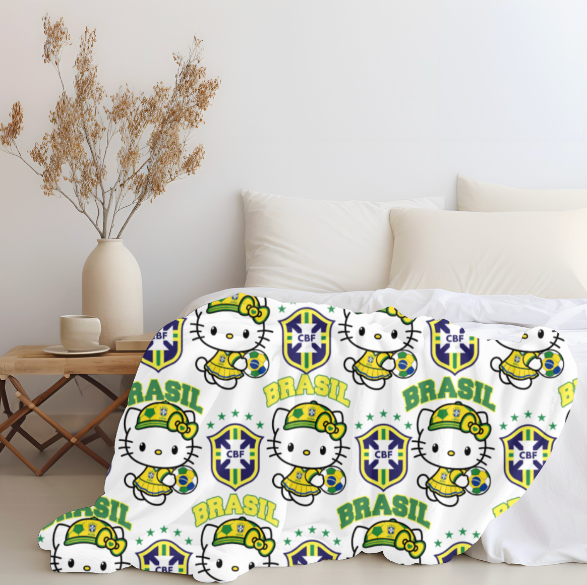 HK x Brazil Blanket