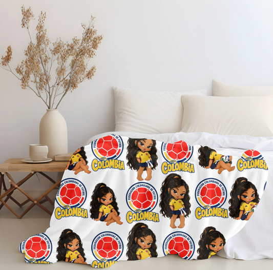 Colombiana Plush Blanket
