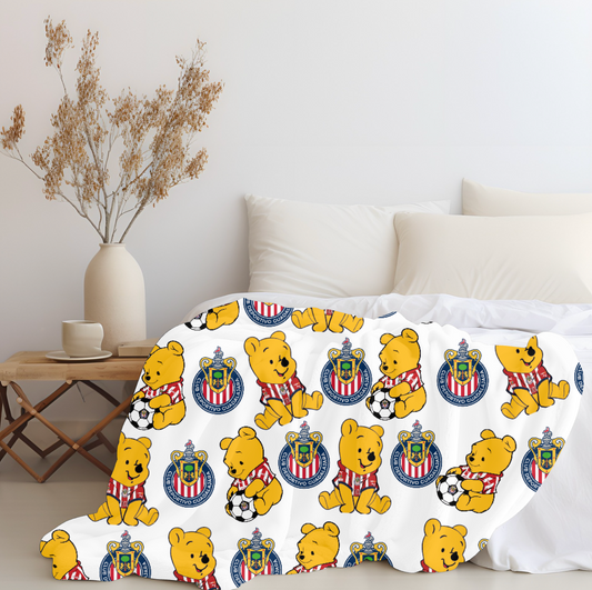 Pooh x Chivas Plush Blanket