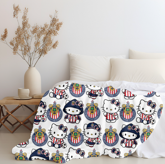 Hello Chivas Plush Blanket