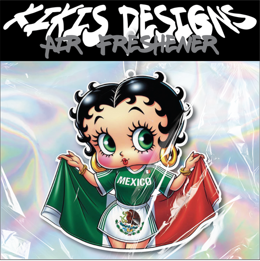 Betty Boop x Mexico Air Freshener