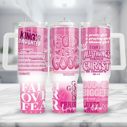 God is Good Tumbler Wrap | 40 oz Tumbler Wrap | Digital Download