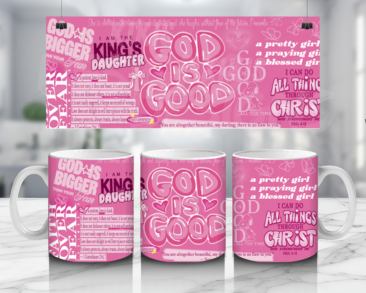 God is Good Tumbler Wrap | Mug Wrap | Digital Download