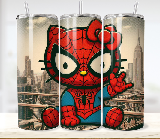 Hello Kitty Spierman Tumbler Wrap | 20 oz Tumbler Wrap | Digital Download